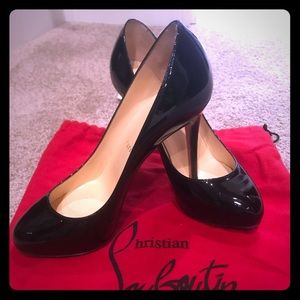 Size 7 or 37 Christian Louboutin high heels